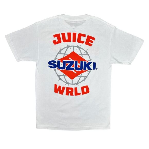 999 Club Juice Wrld x Suzuki NTWRK Death Race for Love Short Sleeve Tee - Med - Picture 1 of 6